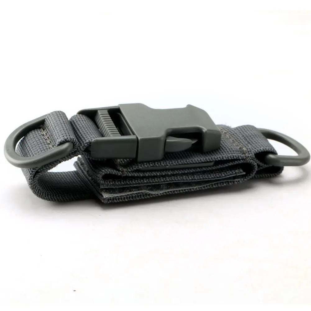 Многофункциональный прочный EDC поясной брелок Molle лямки Рюкзак Пряжка брелок страйкбол Открытый Кемпинг Туризм W/клейкий ремешок