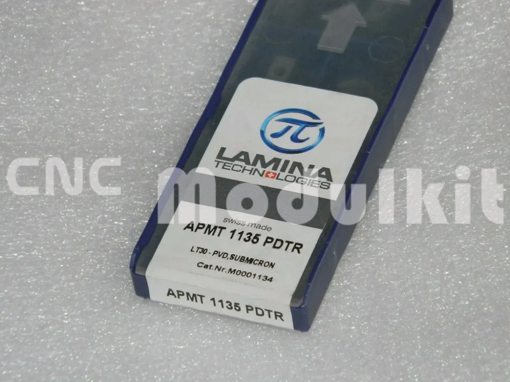 Metal Inserts Original LAMINA APMT1135 PDTR LT30 CNC Blade Carbide Insert Lathe Tool 10pcs Machinery Cutting Modulkit | Инструменты