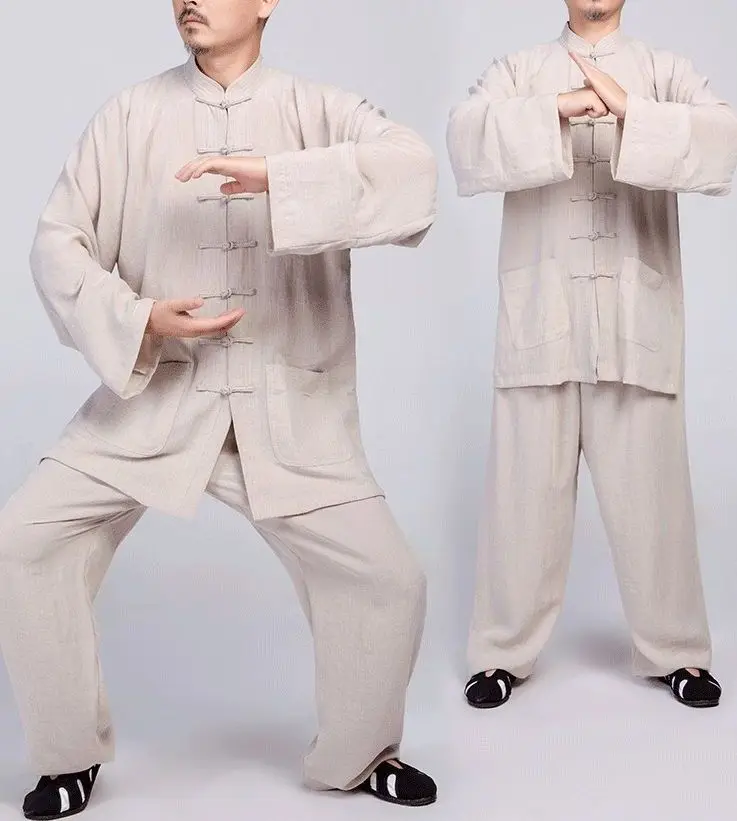 20 цветов унисекс лето и весна высокое качество лен Wudang tai chi костюм боевые