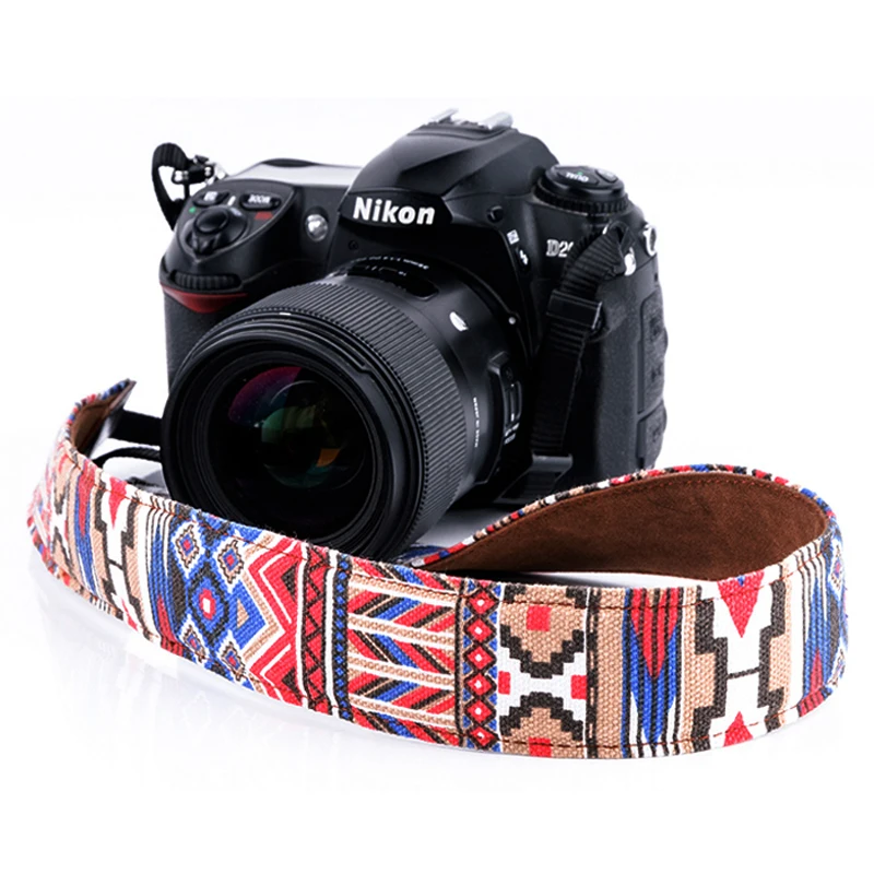 Roadfisher Универсальный винтажный плечевой ремень для камеры шейный держатель Canon