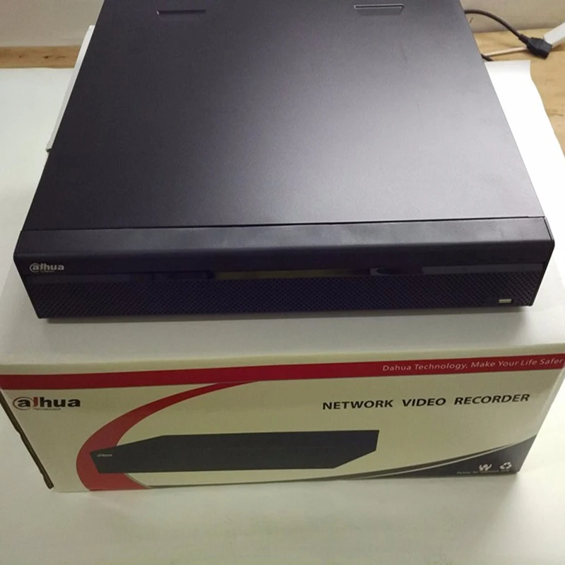 Günstig DAHUA NVR 16ch 32ch 4K NVR4416-4KS2 NVR4432-4KS 2 1,5 U H.265 200Mbps Eingehenden Bandbreite Bis Zu 8MP Auflösung 4HDD