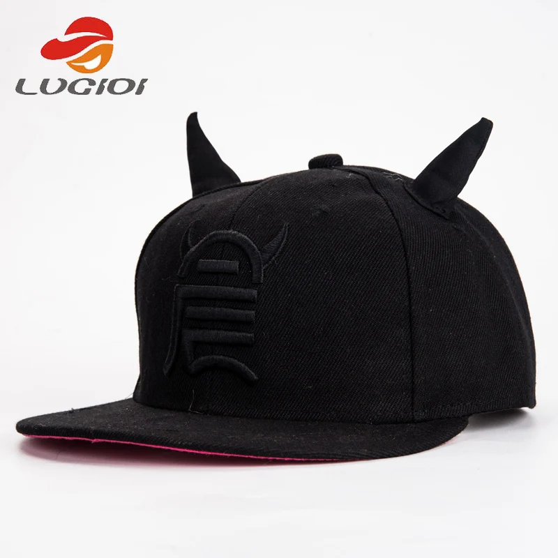 LVGIDI Мода Snapbacks GOTHAM Рогами Дьявола Уши Хип Хоп Шляпы Творческий Бейсболка Унисекс