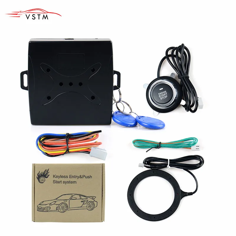 Автомобильная сигнализация противоугонная система с защитой кнопки запуска