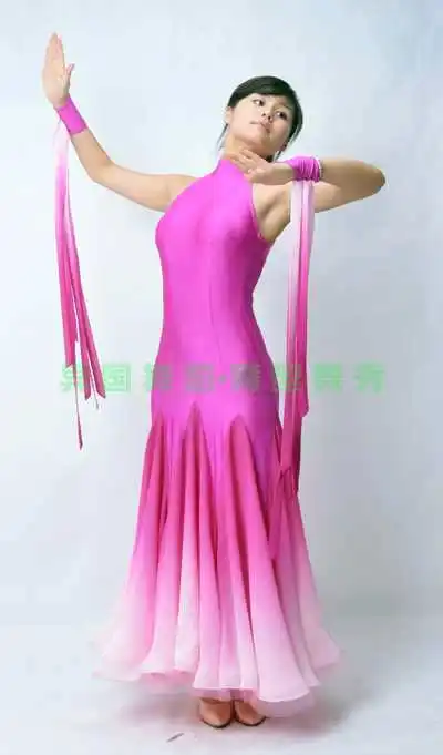 Новинка 2017 женское платье для бальных танцев костюм современного вальса и Танго