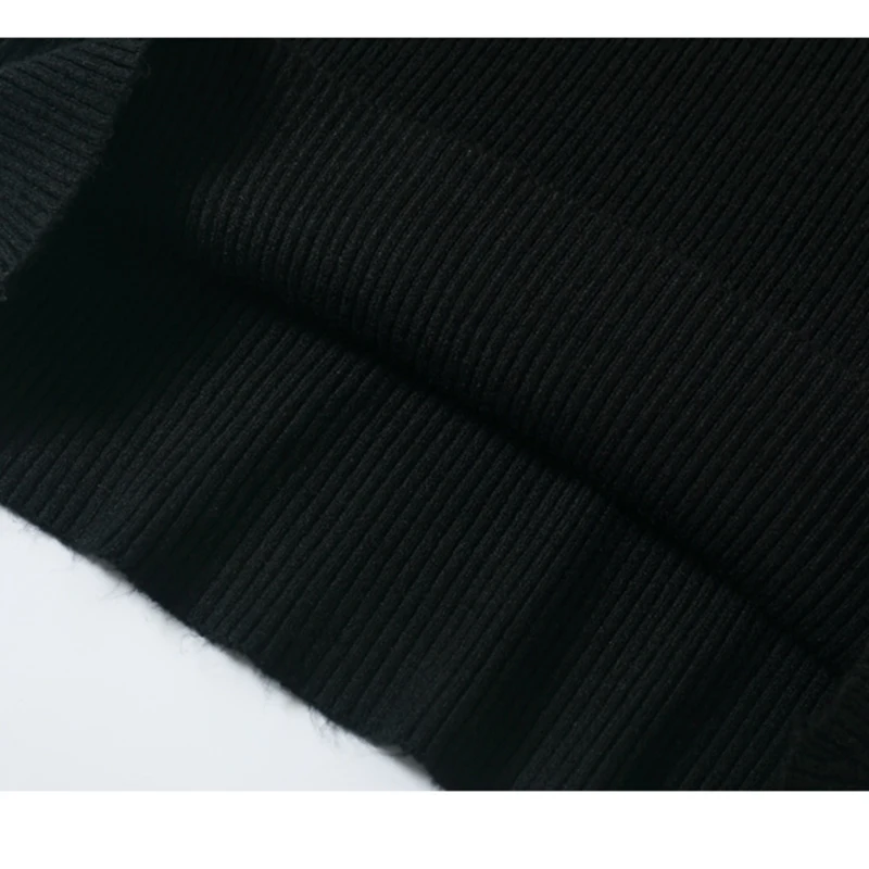 Женский свитер облегающий эластичный с треугольным вырезом 2019 | Женская одежда