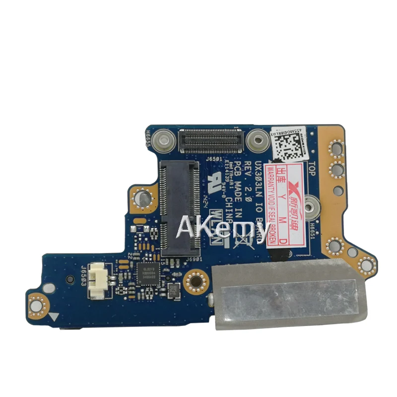 Для UX303L UX303LA UX303LN UX303UB UX303UA UX303U U303U U303L плата ввода вывода USB SD