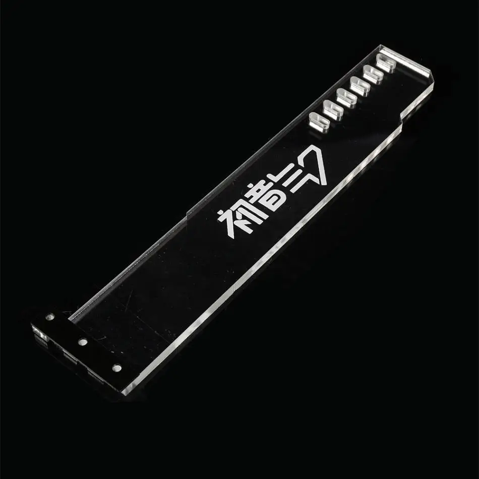 Полный охват графическая карта блок для PCB PMMA Акриловый несущий Графический держатель для карт