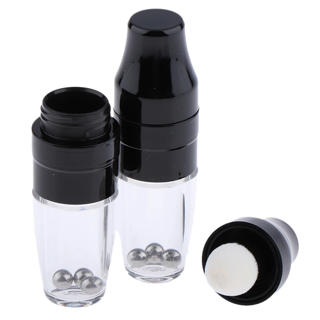 Пластиковый 5 мл пустой блеск бальзам для губ встряхивание бутылки тубус