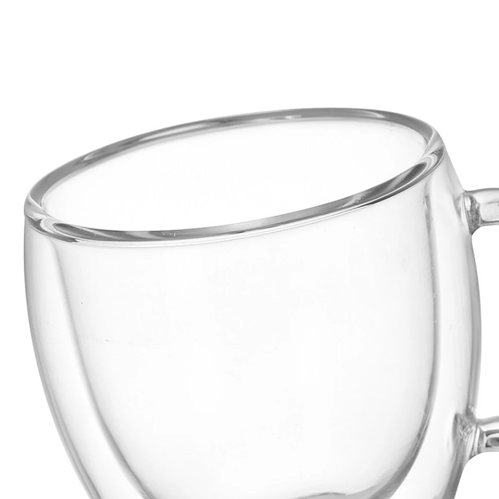 150ml Double Walled Thermal Coffee Glass Heat Resistant Latte Cappuccino Cup Stylish Simplicity Office Supplies | Дом и сад