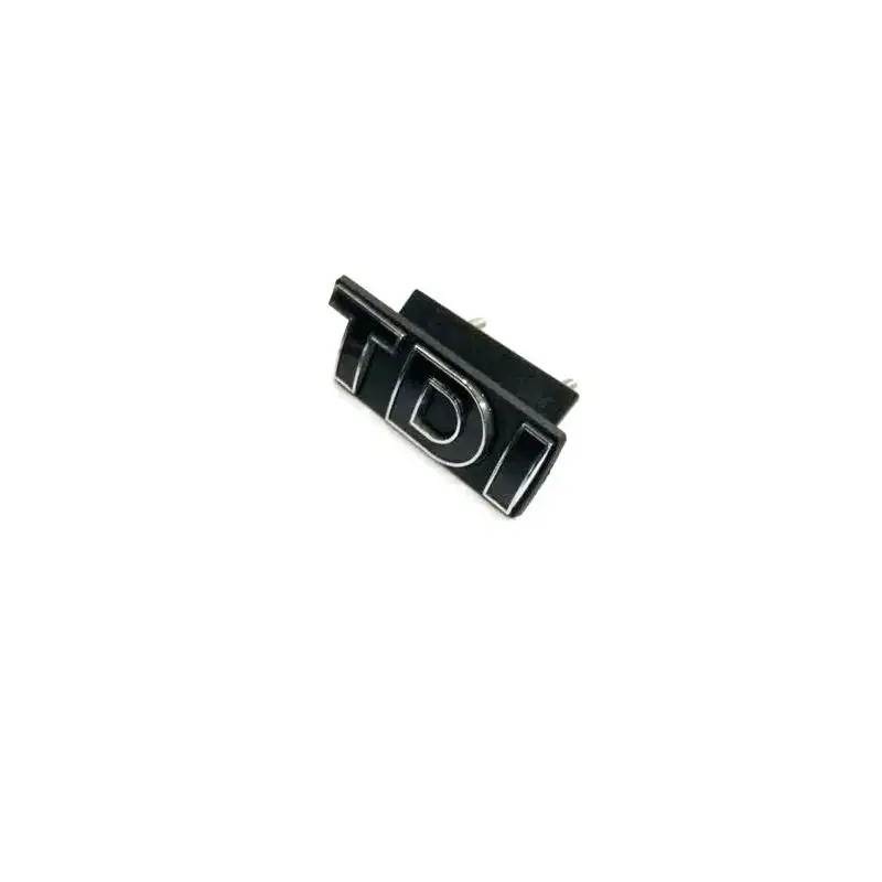 FULL Black 1PCX ABS пластик TDI передний бейдж с эмблемой Grill логотип - Название цвета: FULL Black