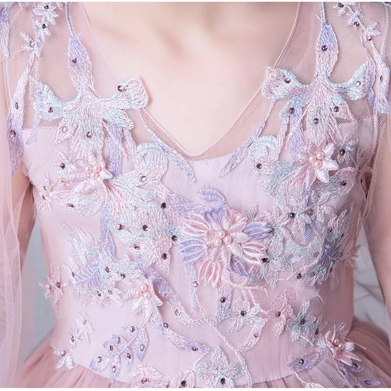 Летние Платья с цветочным узором для девочек свадебное платье 4 6 8 10 12 лет