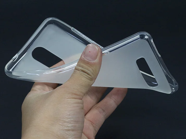 Силиконовый прозрачный мягкий чехол-накладка Gigaset GS160 из ТПУ | Мобильные телефоны