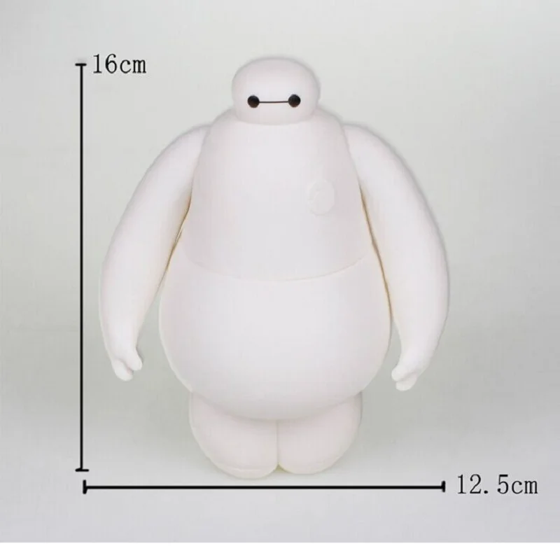 Marvel аниме большой герой 6 Baymax Копилка пот фигурки с легкими игрушка 3 свет Цвет