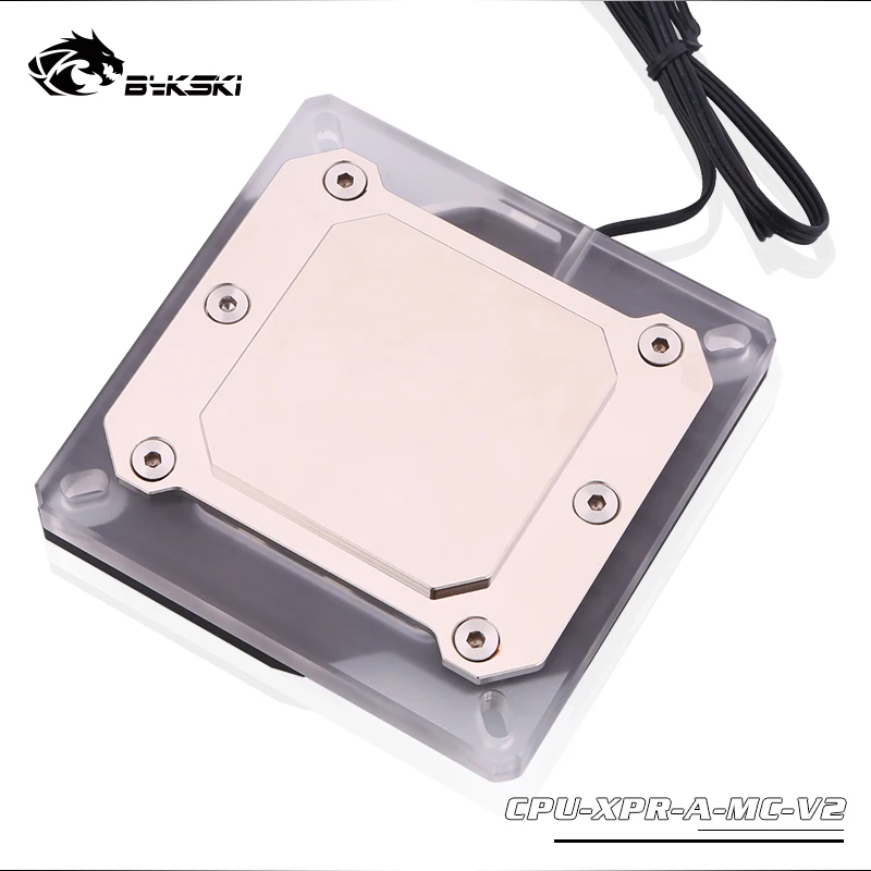 Водоблок Bykski для INTEL LGA 1366 1156 1155 1151 1150 2011 2066 i7. 5 в RBW свет. Бесплатная синхронизация