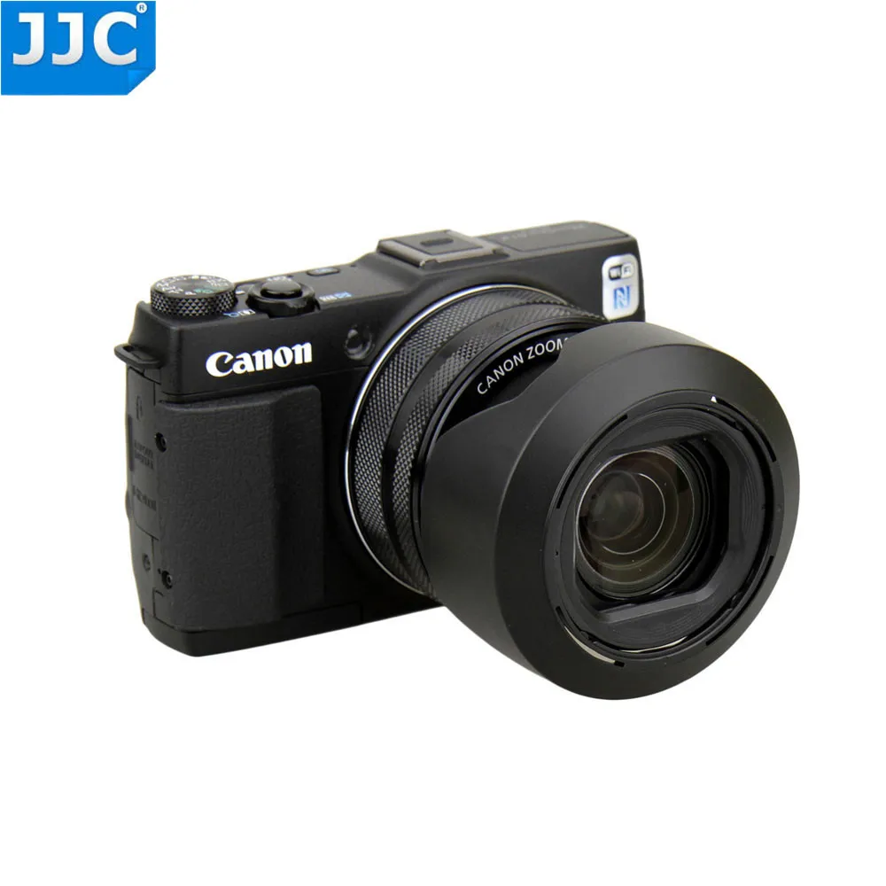 JJC камера байонет Цветок бленда объектива для Canon PowerShot G1X Mark II Заменяет LH