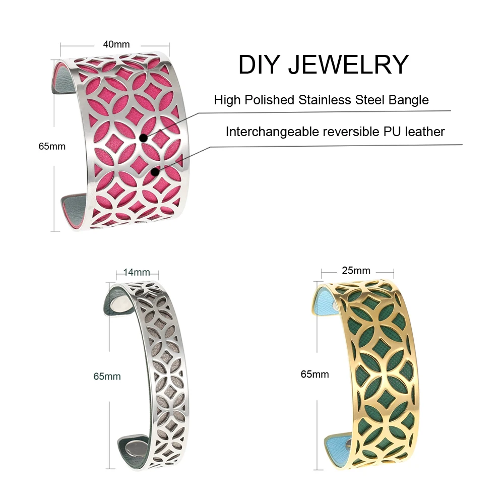 Браслет-манжета Cremo Pytrmid из нержавеющей стали | Украшения и аксессуары