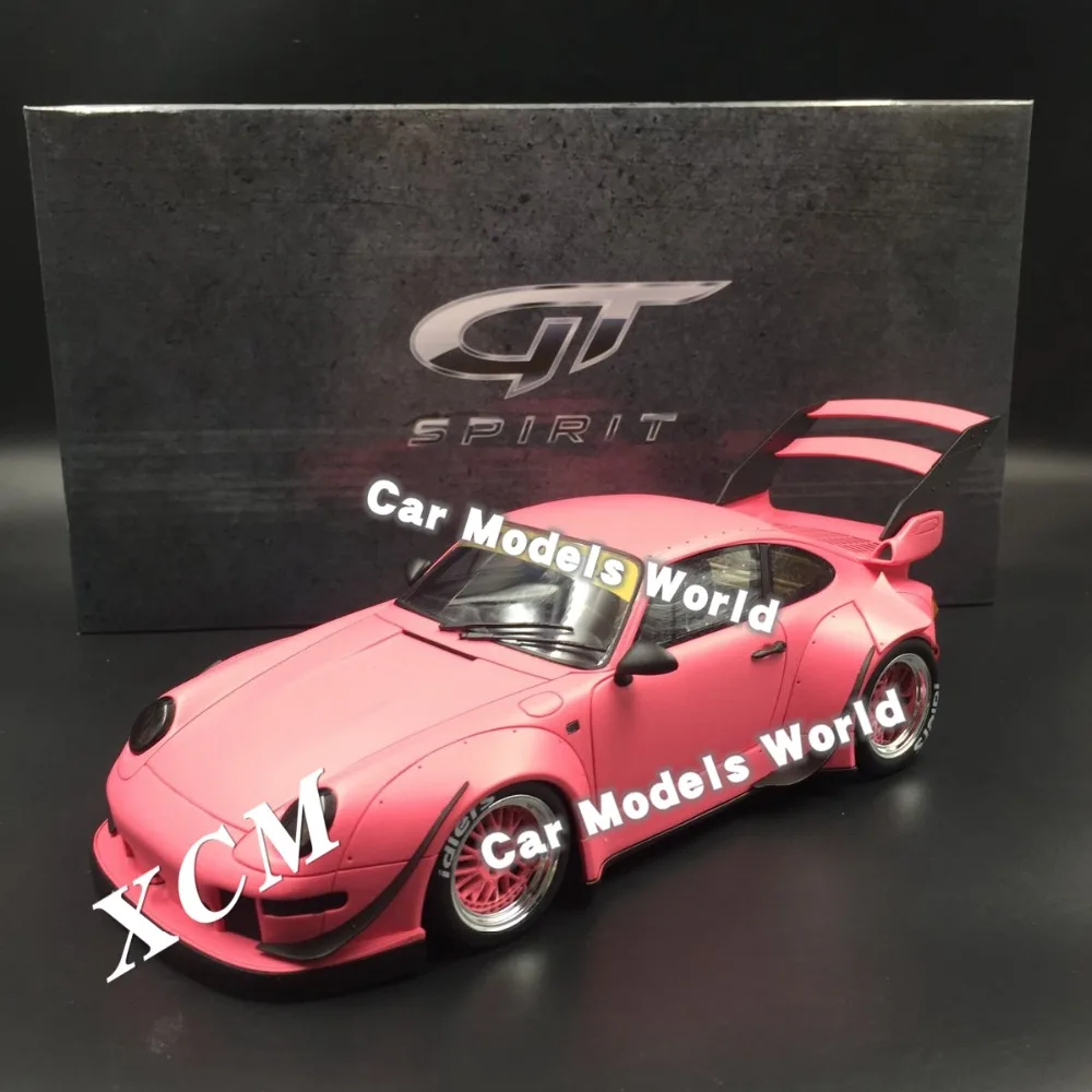Полимерная модель автомобиля для GT Spirit RWB 993 (розовый) 1:18 + маленький подарок!| |