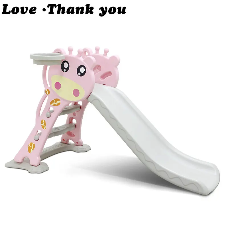 

children slide Children's home indoor birthday toys with widening, lengthening, thickening and folding a small slide