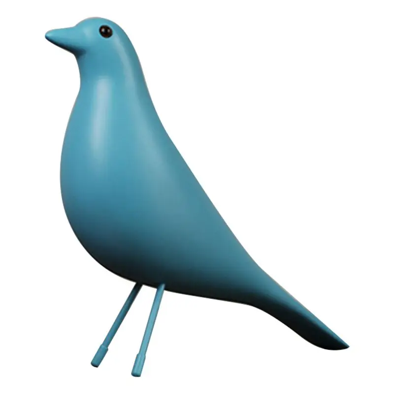 Статуэтка для птиц из смолы Офисная скульптура украшение дома аксессуары