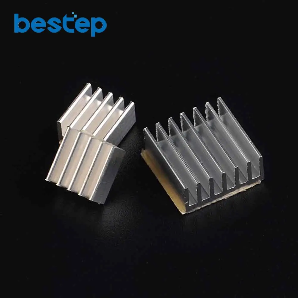 3 шт./лот для радиатора Raspberry Pi 2 B радиатор из чистого алюминия набор радиаторов с