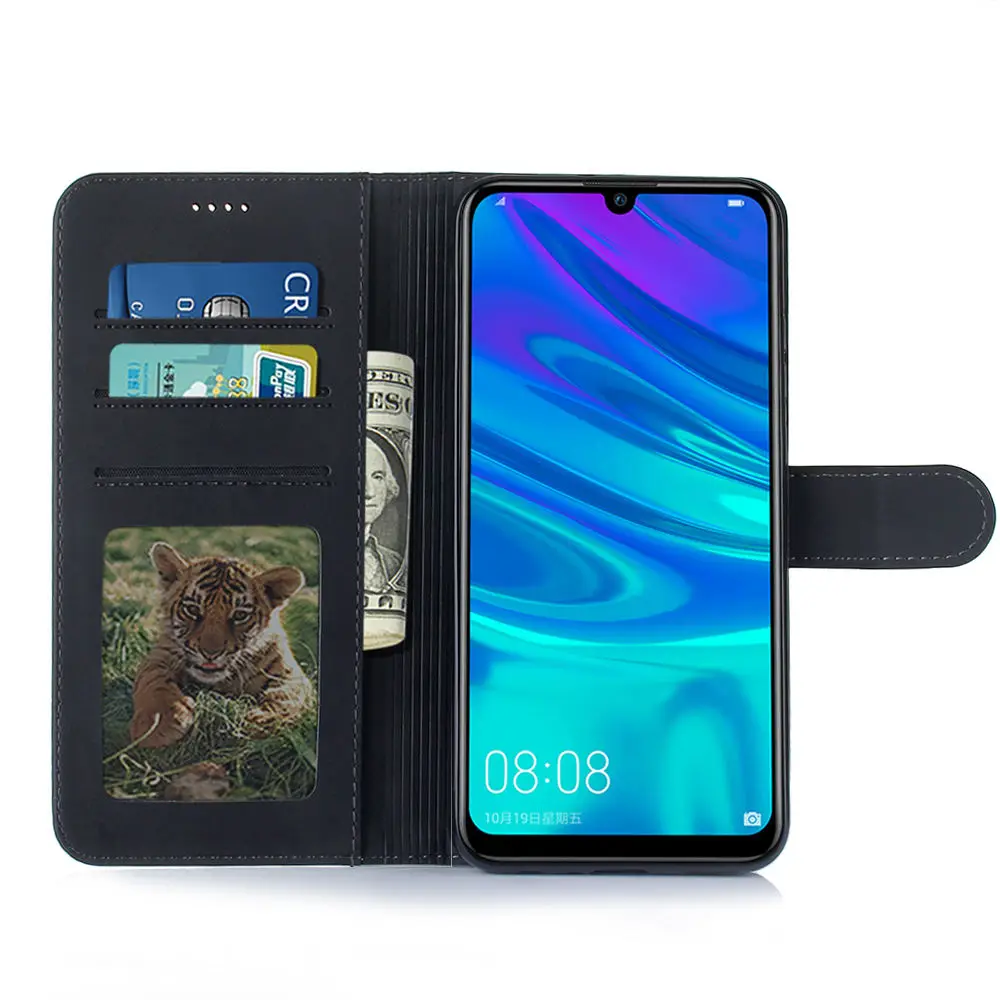 Чехол-книжка с откидной крышкой для huawei P smart Plus, роскошный чехол-кошелек из искусственной кожи для телефона huawei Honor 10i, чехол для Honor 20 Lite