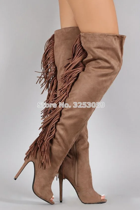 Альмудена Лидирующий европейский бренд Стиль коричневые замшевые женские