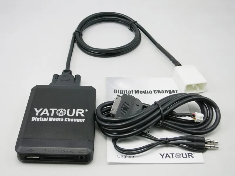 Yatour YTM07 автомобильный аудио mp3-плеер для Honda Goldwing GL1800 USB SD AUX Bluetooth, Ipod iphone цифровой музыкальный чейнджер адаптер