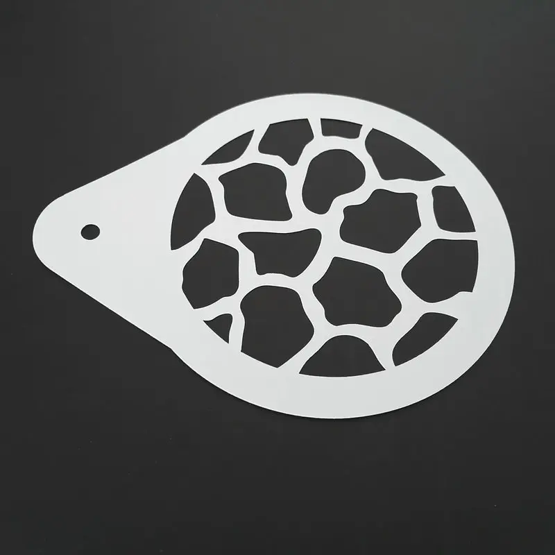 5 дюймов с анималистичным принтом торт Трафареты Пластик шаблон формы