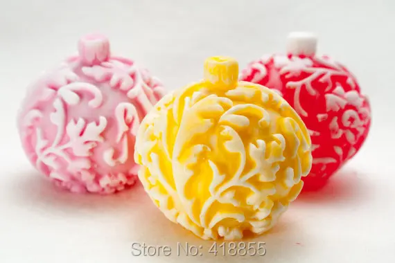 

Mold Silicone Ball Toy Silicone Mould Soap Mold Candle Molds Soaps Aroma Making Mould On The Christmas Tree Forest Christmas 001