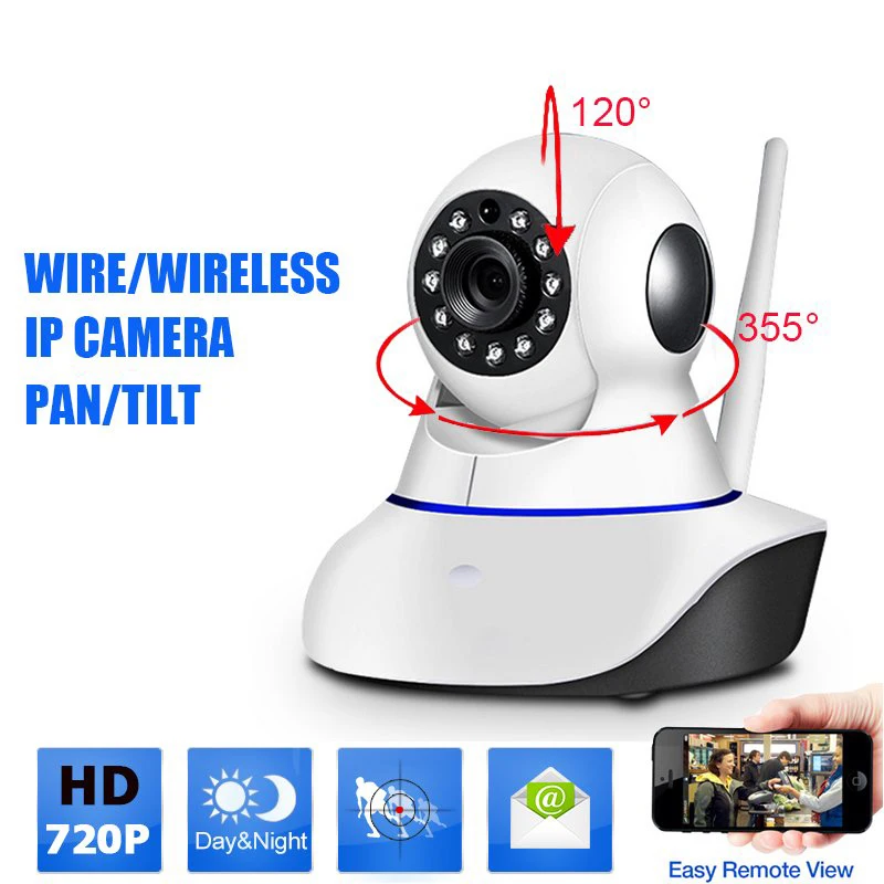 IP камера видеонаблюдения HD 720P H.264 с функцией ночного видения|ip camera|ip camera p2pip security |