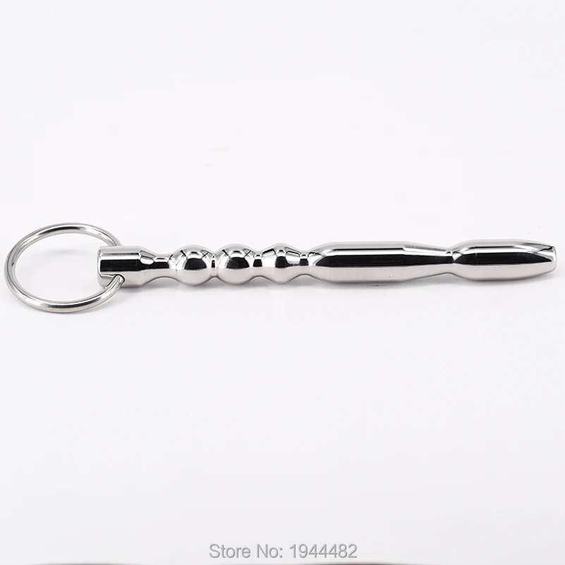 Силиконовая пробка для пениса из нержавеющей стали металлический уретрный