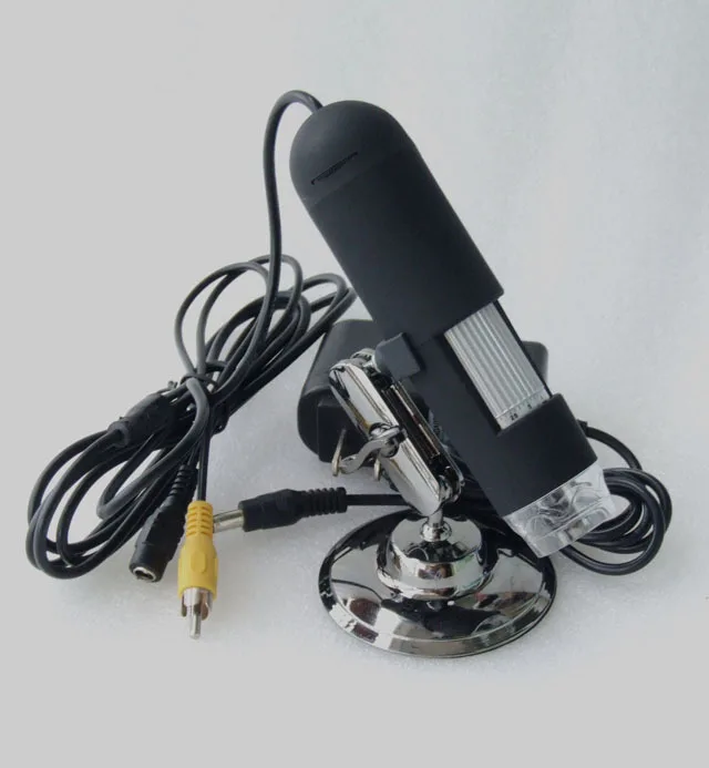 CMOS Borescope AV 1200X 2 мегапикселя 8 светодиодный цифровой микроскоп Ручной эндоскоп