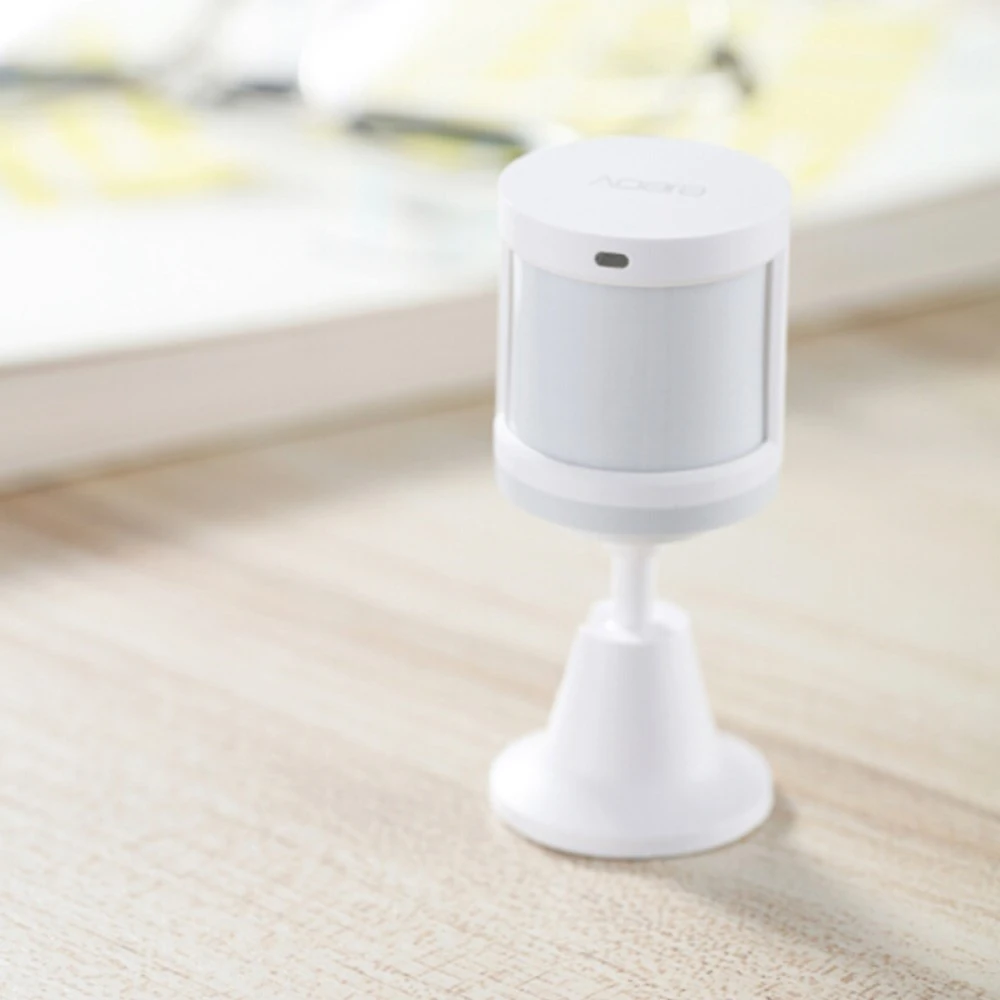 Новый обновленный Xiaomi Aqara датчик человеческого тела Mihome приложение умный корпус