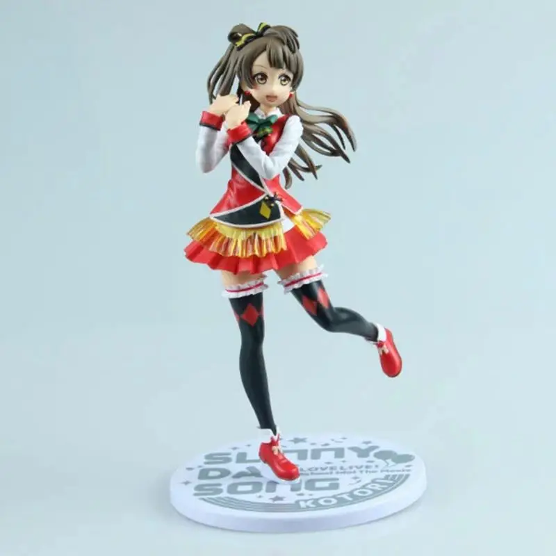 Аниме Love Live! Школьный идол проект ПВХ Фигурки игрушки солнечный день песня Kotori