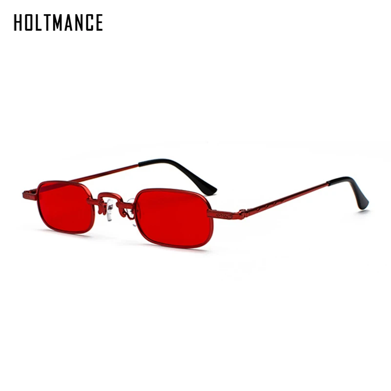 Новые винтажные металлические маленькие женские солнцезащитные очки мужские