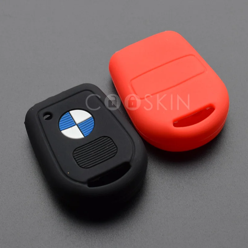 Silicone Rubber key fob cover case cap set shell protection for BMW E31 E32 E34 E36 E38 E39 E46 Z3 Remote car styling 10pcs | Автомобили и