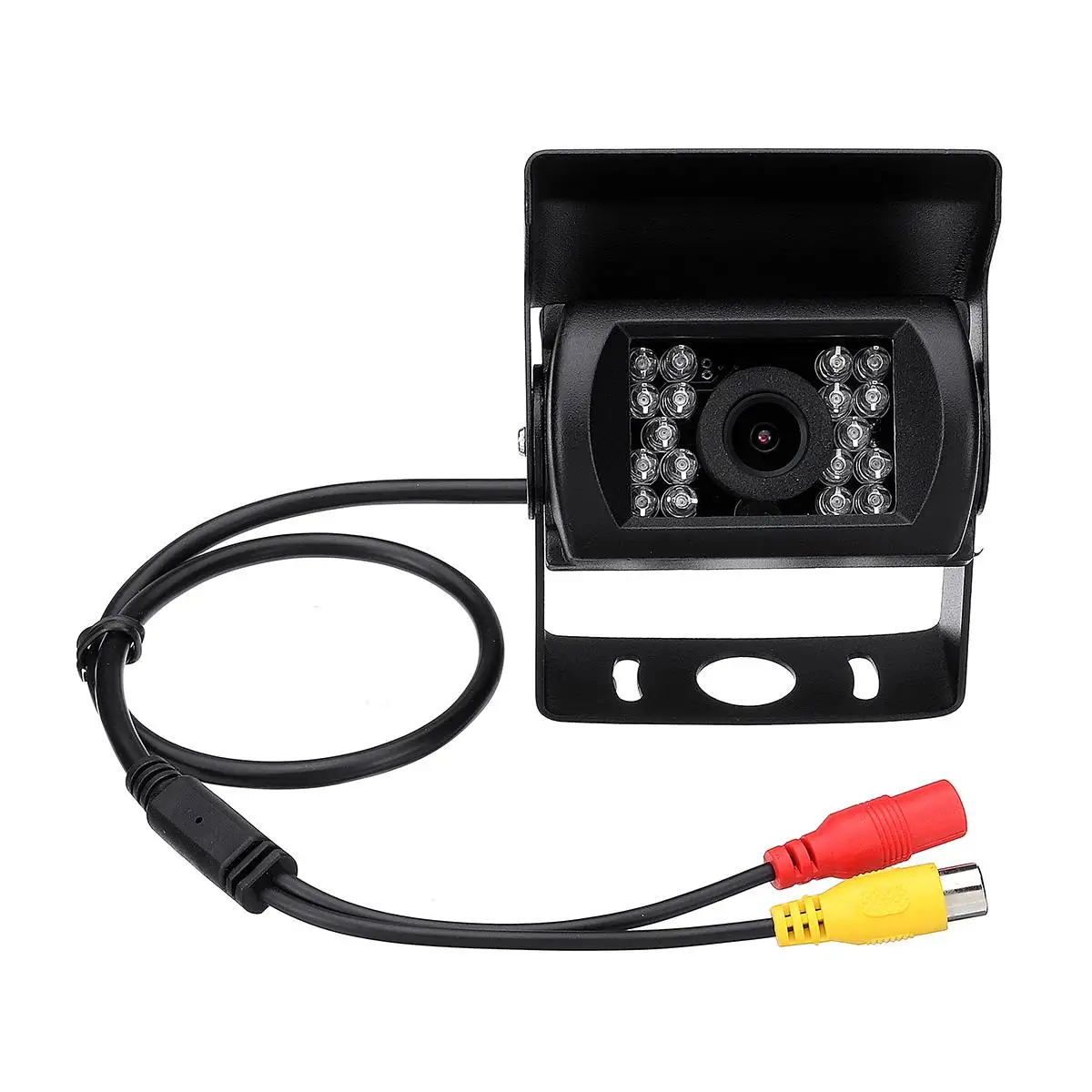 

2.4G Car Truck Vehicle Wireless Rear View Backup Camera System Night Vision with 4.3 Inch Monitor for 12-24V Truck Trailer
