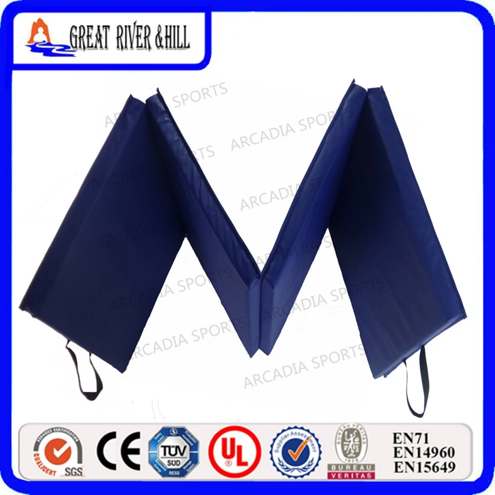 

China manufacturer Folding Yoga Mat Fitness Gymnastics 2.4mx1.2mx5cm