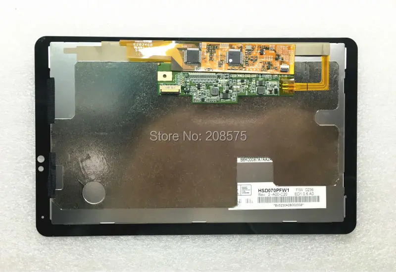 

Free Shipping HSD070PFW1 HSD070PFW1-A00 7 inch LCD with Touch Screen for FUJITSU mh350 Tablet Display screen with Touch Panel
