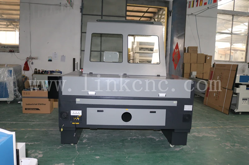 Лазерная резка гравировальный станок для металла дерева бумаги кожи/металла