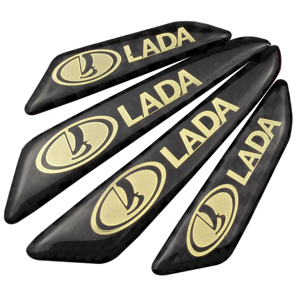 Эмблема против столкновений для Lada Kalina 1117 Kalina 1118 Priora 2 NIVA Safari Granta Largus Samara Vesta автомобильный бампер полосы наклейки