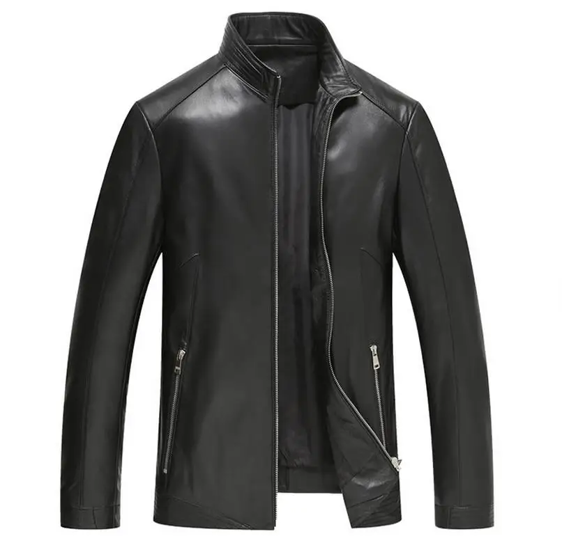 

M--4XL HOT / Winter Men New Leisure Cultivate One's Morality sheepskin Coat