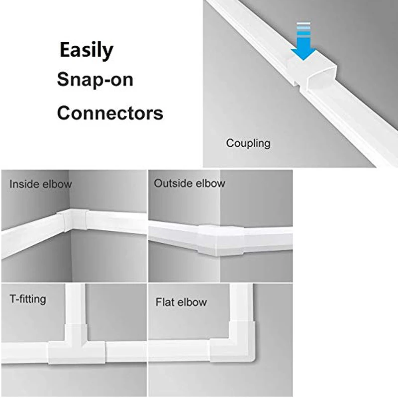 Кабель управления канал консилер шнур крышка провода Hider Raceway комплект