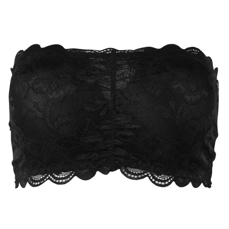 Сексуальный женский хлопковый топ без бретелек, короткий топ, топы Blusa De Renda, мягкая бесшовная трубка, бюстгальтер без косточек, топ-бандо