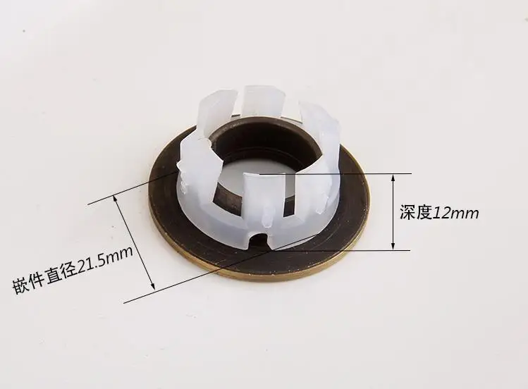 Сливная крышка для ванной комнаты раковины декоративная замена аккуратной