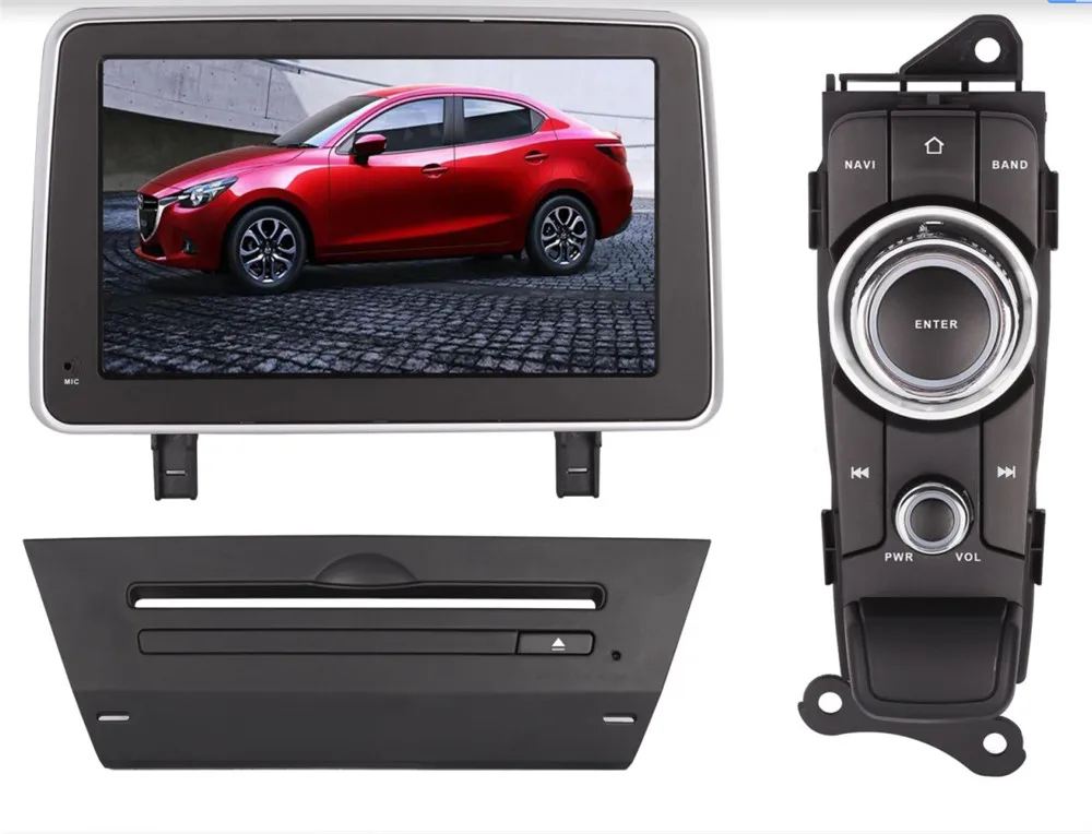 8 'ɺndroid 0 7 1 восемь Восьмиядерный CD проигрыватели DVD gps плеер для MAZDA 2 2014-4 г