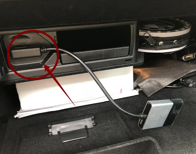 MDI мультимедийная коробка AMI мультимедийный беспроводной аудио вход Bluetooth 2008 der