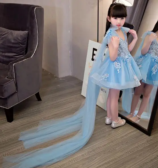 Женское свадебное платье с бабочками Angel blue повседневное летнее без рукавов из