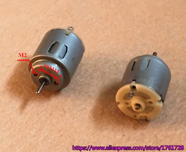 Абсолютно Mabuchi 140 микро двигатель постоянного тока RE-140RA-18100 1,5 V-3 V 21*25 мм игрушка/небольшой моторчик для вентилятора