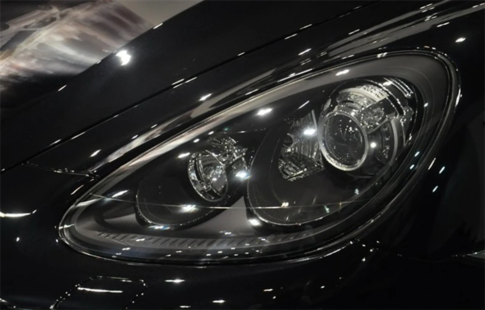 Для Porsche Cayenne 2011 2012 2013 фары крышка фар автомобиля Замена объектива прозрачные линзы авто чехол